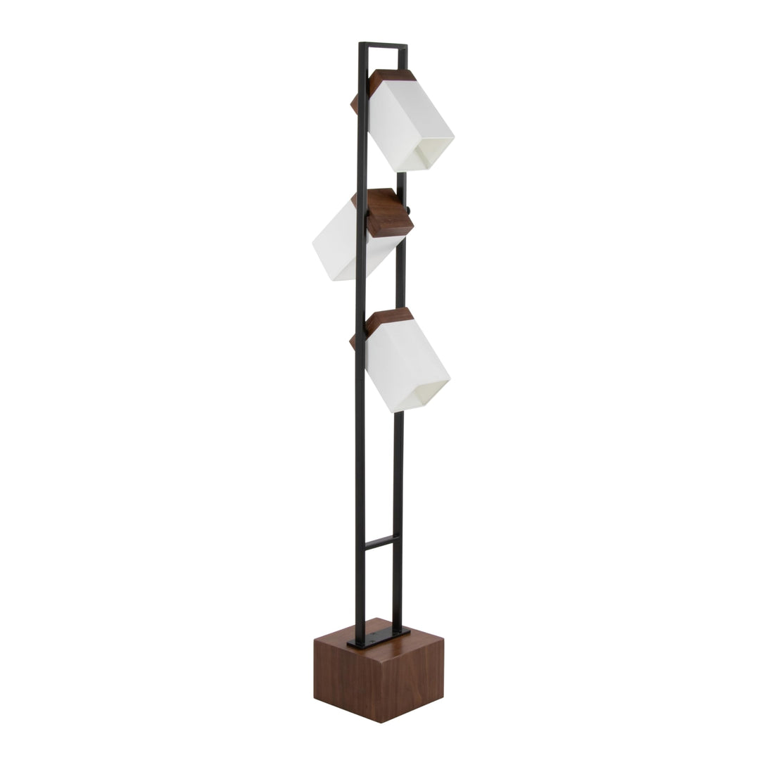 Porch Den 67.5" Floor Lamp Black Modern Contemporary Bulbs Included