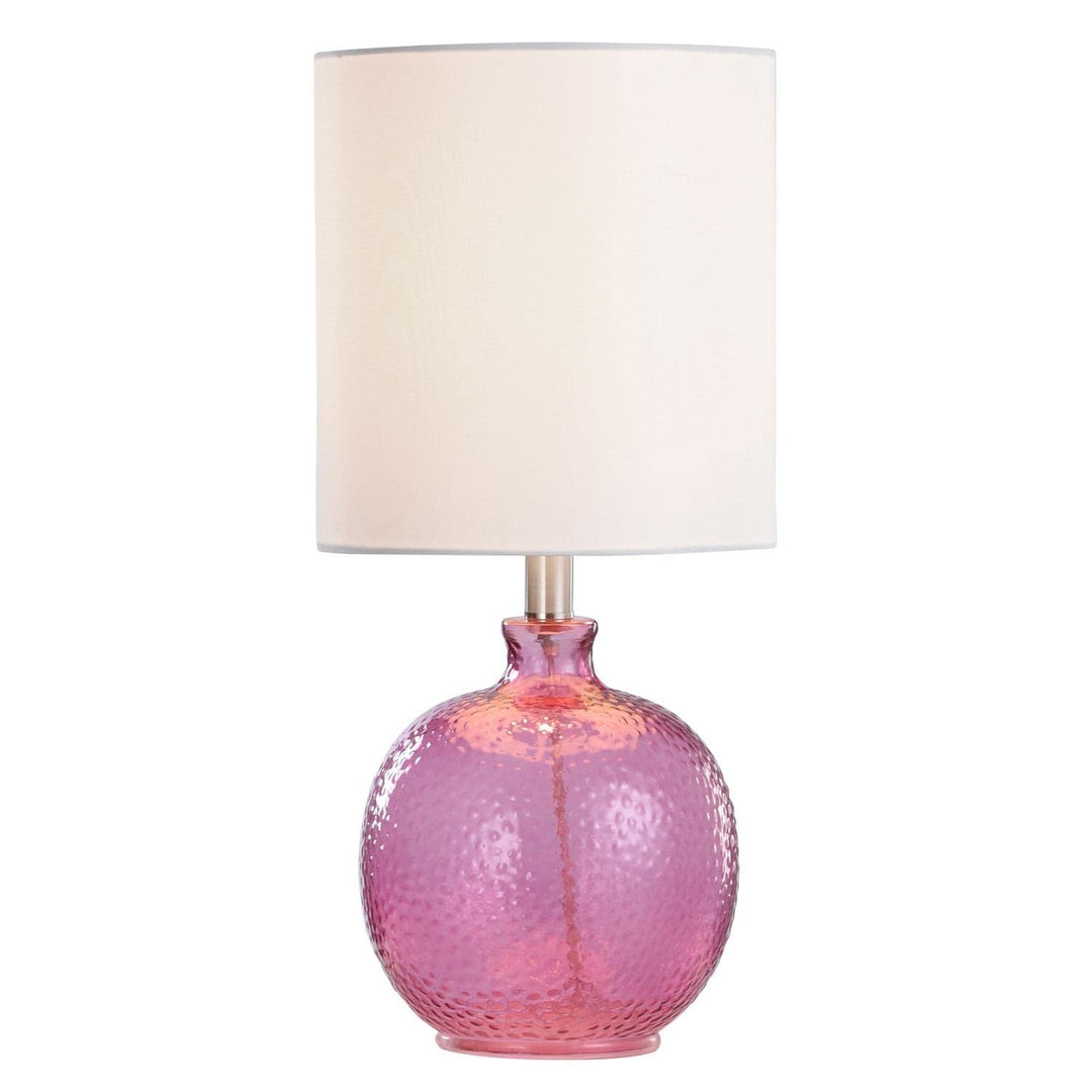 StyleCraft Home Collection L13168ADS Signature Table Lamp Bright Purple