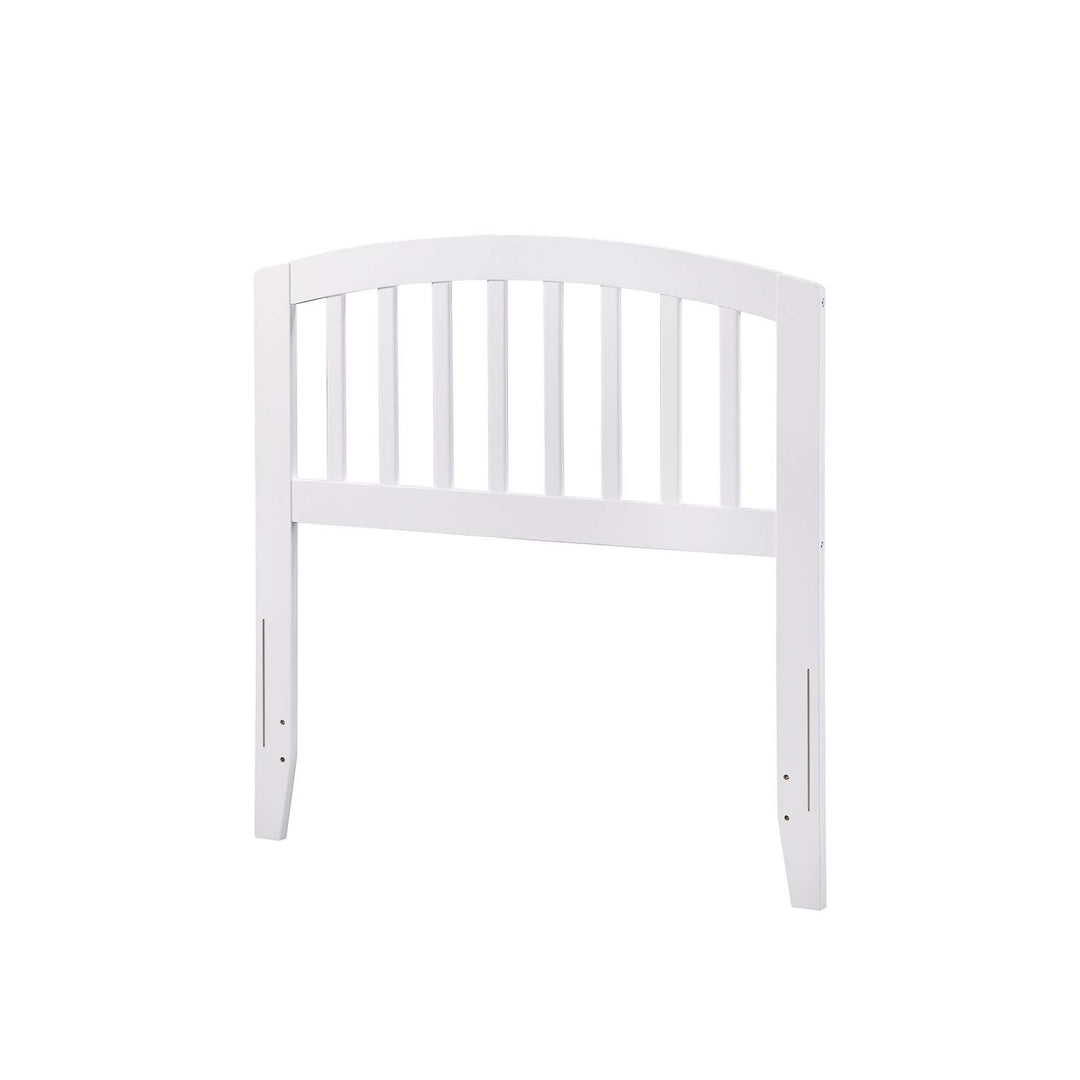 Atlantic Furniture AFI Richmond Twin Spindle Headboard in White White - Twin