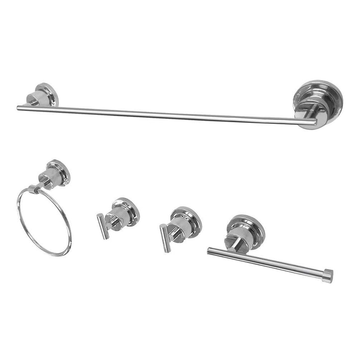 Kingston Brass BAH8212478C Concord Bathroom Hardware Set Polished Chrome