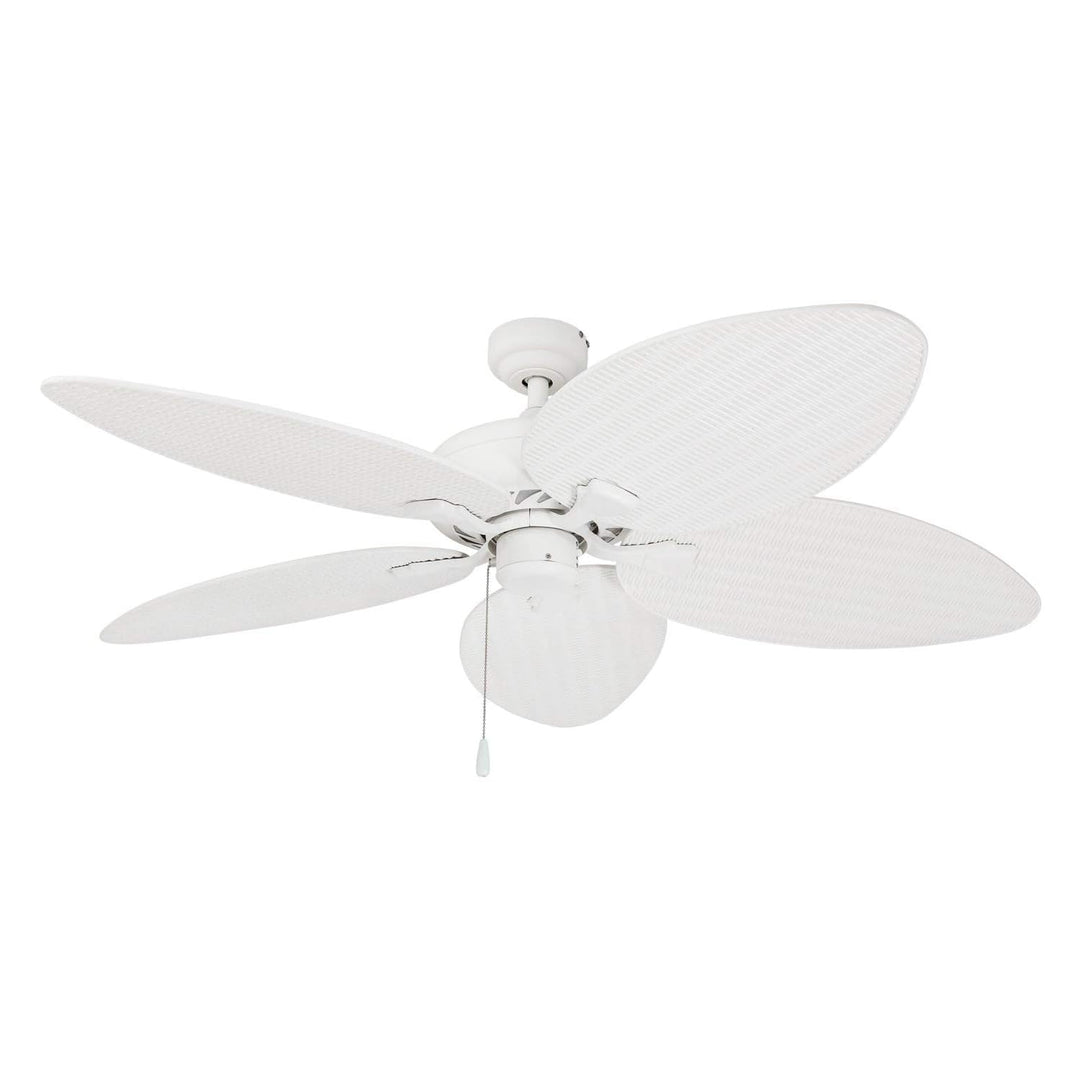 Prominence Home Palm Valley 52 Inch Tropical Indoor Outdoor Ceiling Fan with