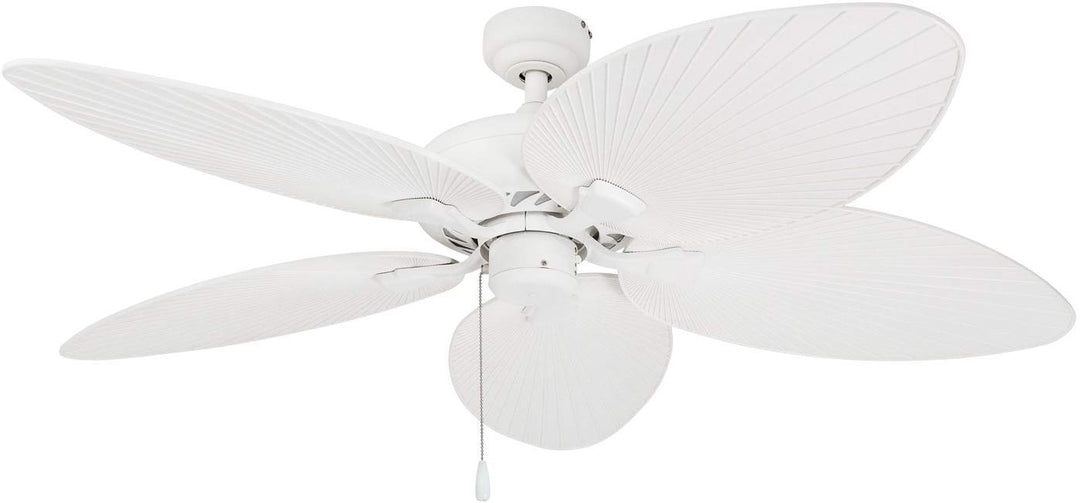 Prominence Home Palm Valley 52 Inch Tropical Indoor Outdoor Ceiling Fan with