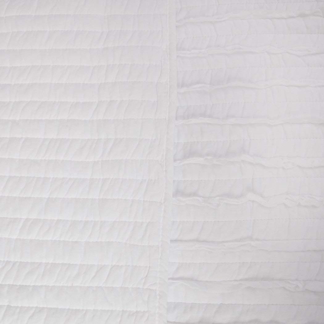 Greenland Home Fashions Greenland Home Ruffled Oversized Cotton Quilt - 2 Piece