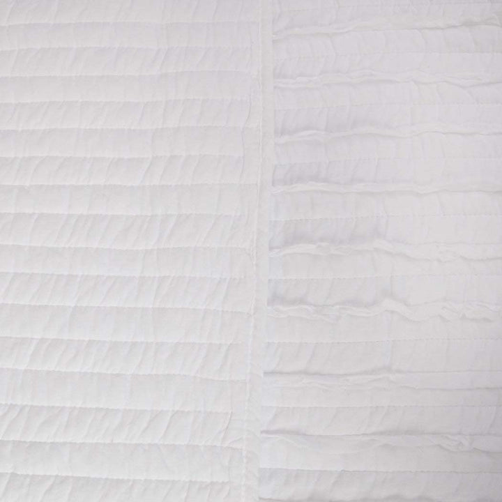 Greenland Home Fashions Greenland Home Ruffled Oversized Cotton Quilt - 2 Piece