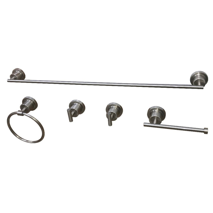 Kingston Brass Concord 5-Piece Bathroom Hardware Set