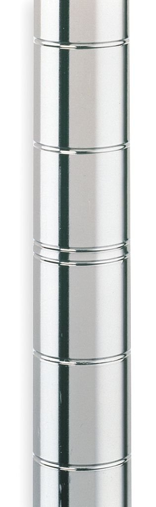 Metro 63UP Metro Site Select Chrome Plated Steel Mobile Post 1" Diameter x