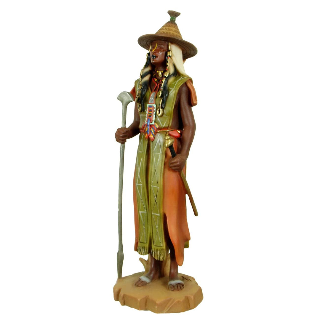 SAA Fair Trade Peul Hunter Alabaster Figurine