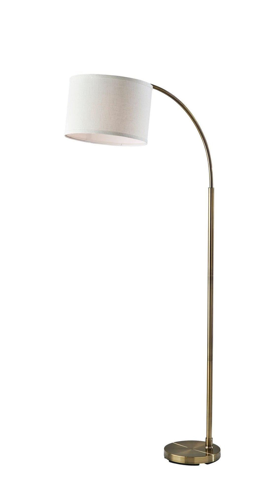 SIMPLEE ADESSO Jace Floor Lamp Antique Brass