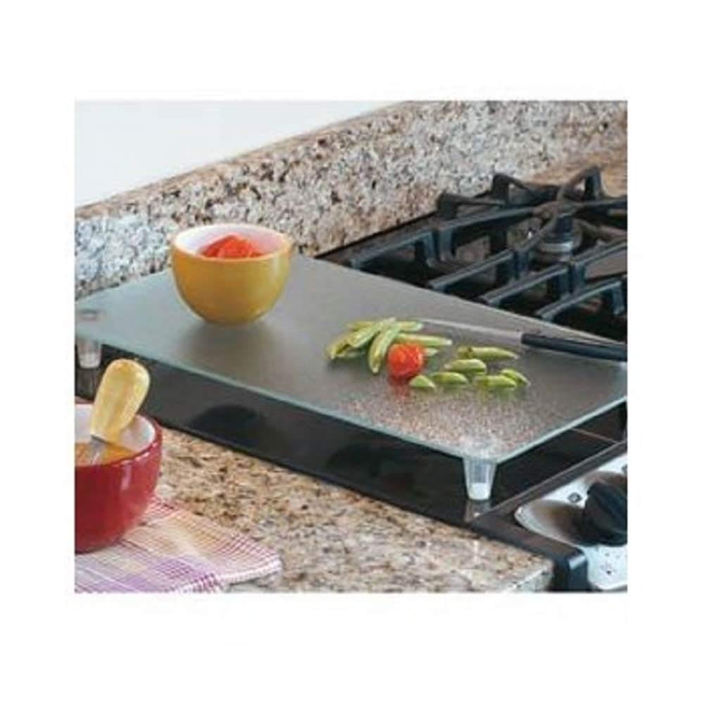 Clear Tempered Glass Instant Counter Cutting Board