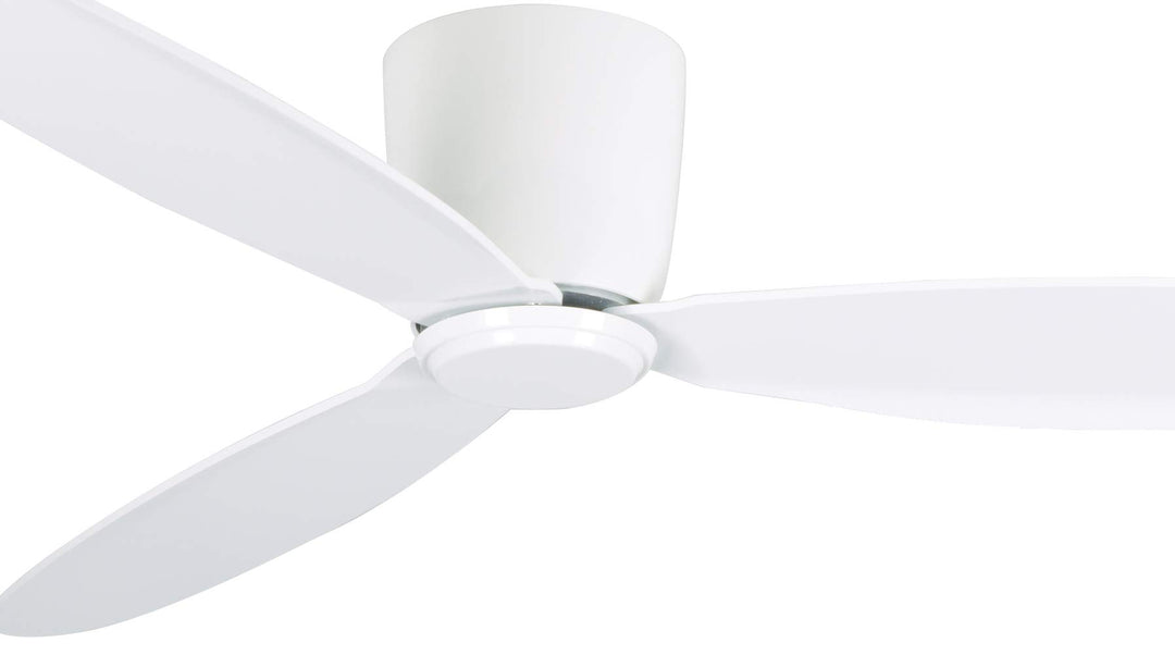 Lucci Air 21287001 Radar DC Ceiling Fan 52 Inch White with White Blades