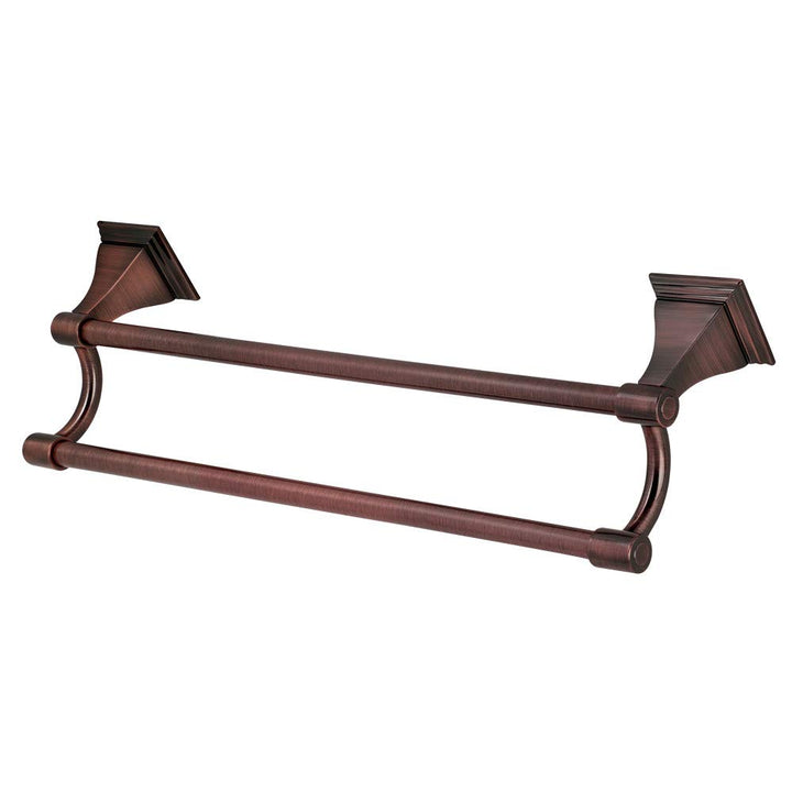 Kingston Brass BAH612318AC Monarch Dual -Towel Bar Antique Copper