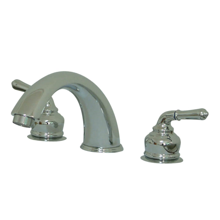 Kingston Brass Magellan 3-Hole Deck Mount Roman Tub Faucet ed Brass