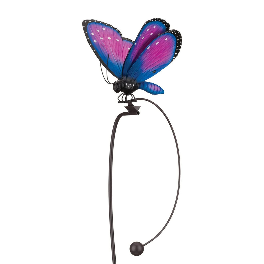 Rocker Butterfly Stake Multi Color Metal