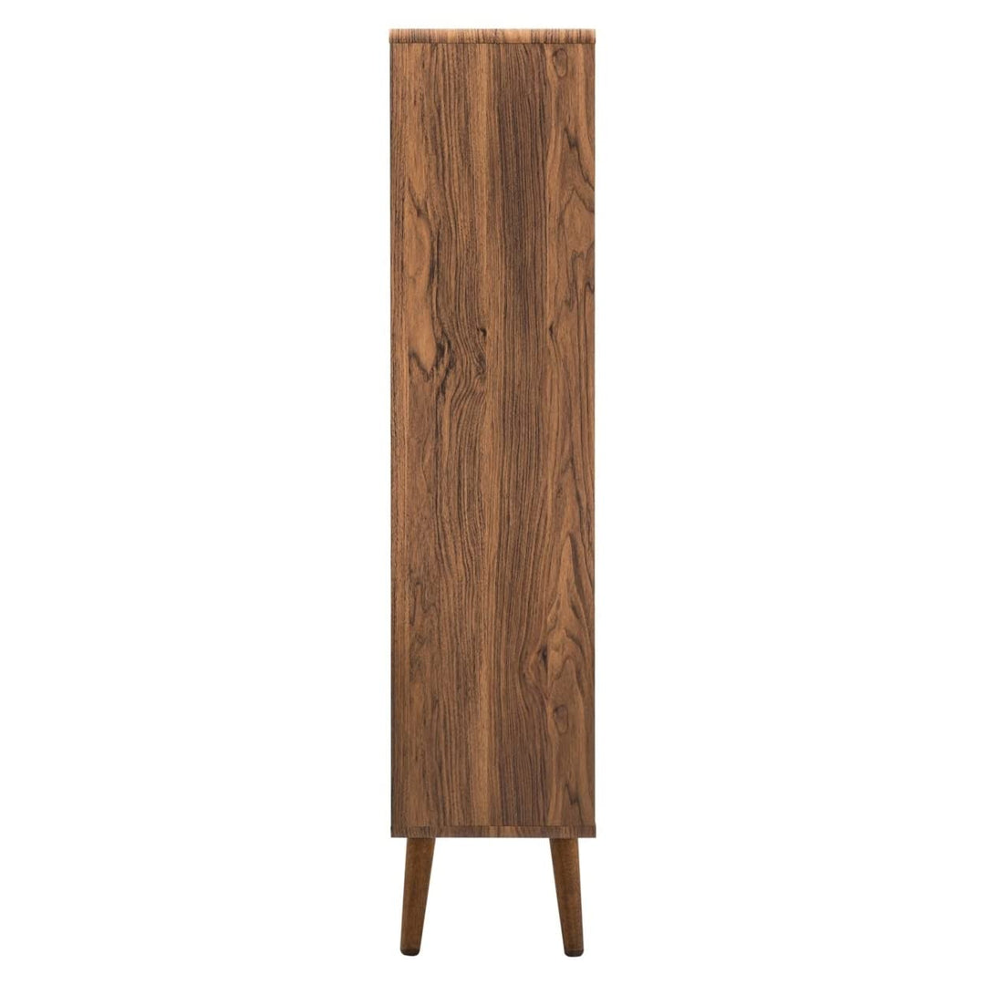 Modway EEI-5743-WAL Transmit 31" Wood Bookcase Walnut