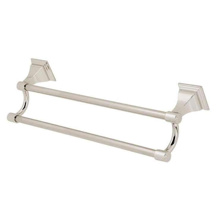 Kingston Brass BAH612318PN Monarch Dual -Towel Bar Polished Nickel