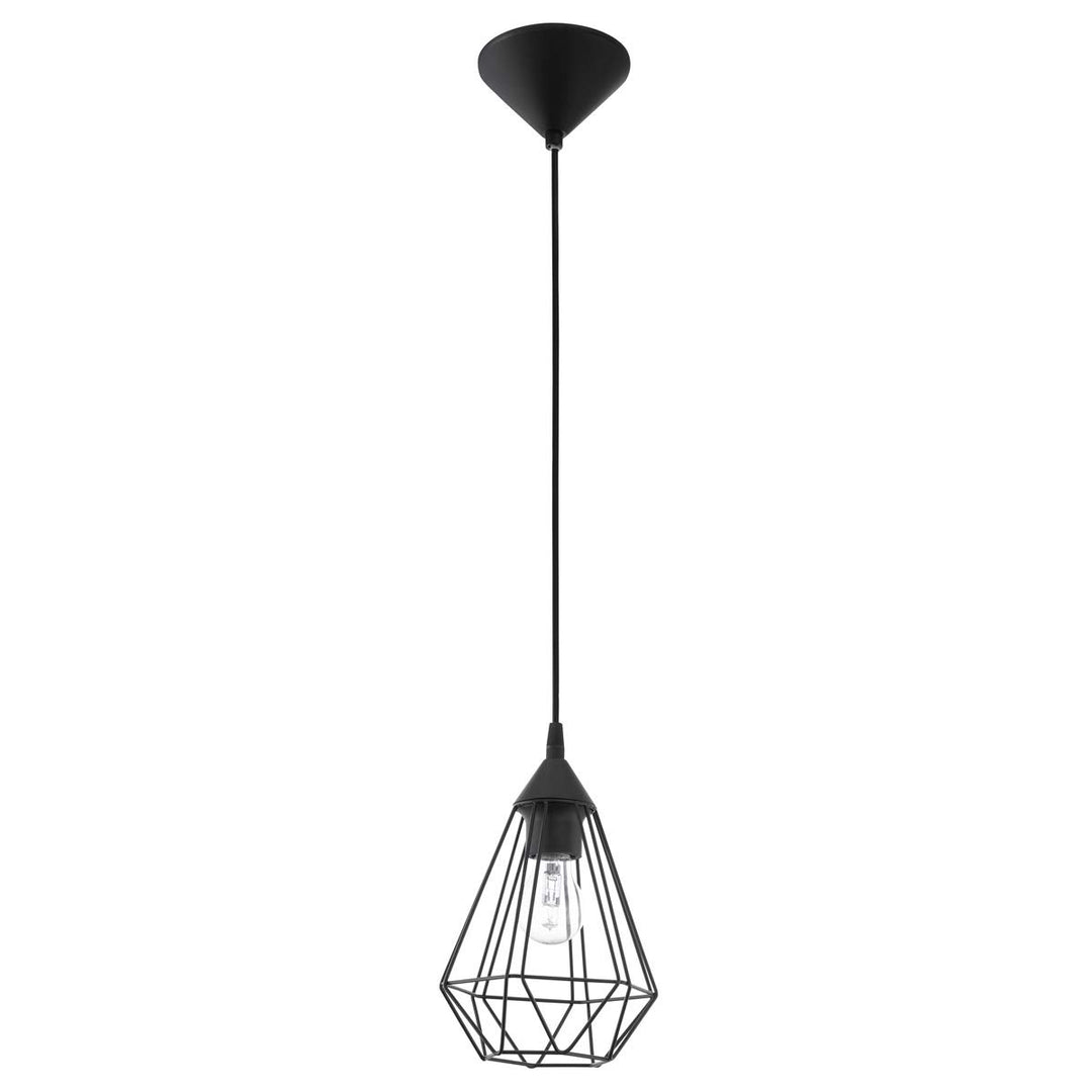 Eglo Lighting 94187A One Light Pendant Matte Black