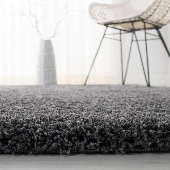 SAFAVIEH California Shag Collection Runner Rug - 2'3" x 13' Dark Grey