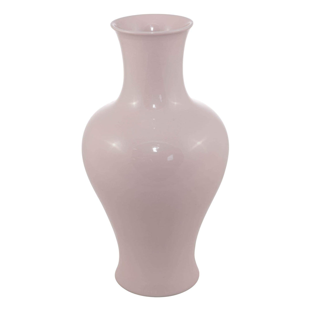 Blush Pink Fishtail Vase Medium Porcelain