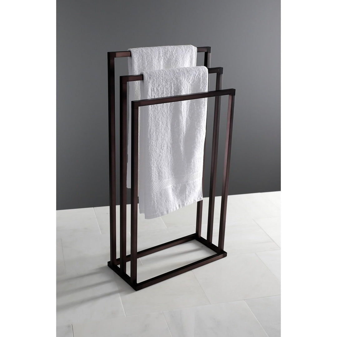 Kingston Brass Edenscape Freestanding 3-Tier Towel Rack Oil bbed Bronze Oil