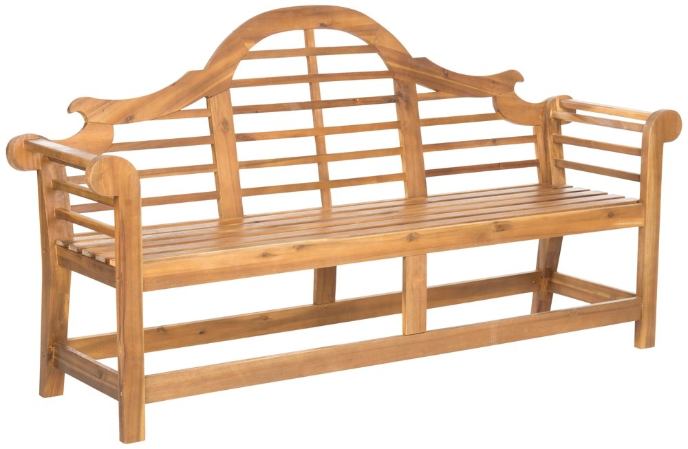 Safavieh Patio Collection Felicity Adirondack Acacia Wood Bench