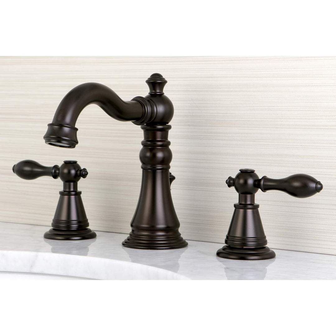 Kingston Brass FSC1975AL English Classic Widespread Lavatory Faucet 5-5/16" Oil Rubbed Bronze