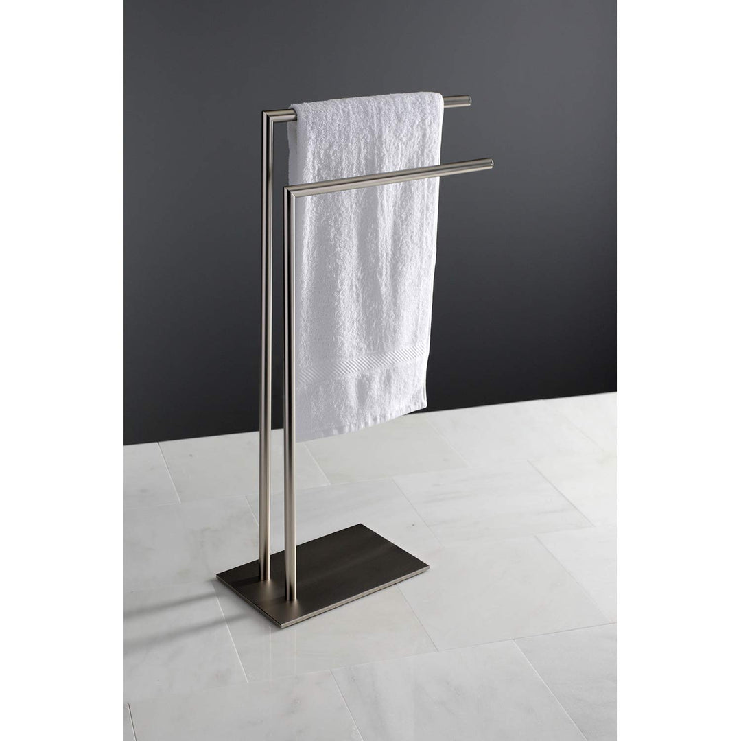 Kingston Brass Edenscape Freestanding Dual Towel Rack Oiled