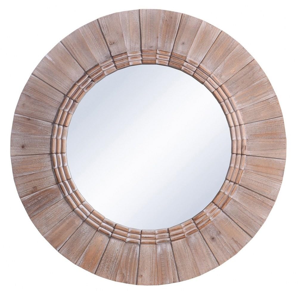 Accent Wall Mirror In Coastal Style-27.55 Inches Tall and 27.55 Inches Wide - Diamond Home USA