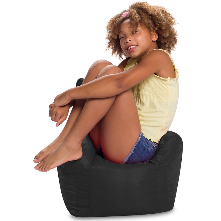 Posh Creations Bean Bag Structured Seat for Toddlers and Kids Comfy