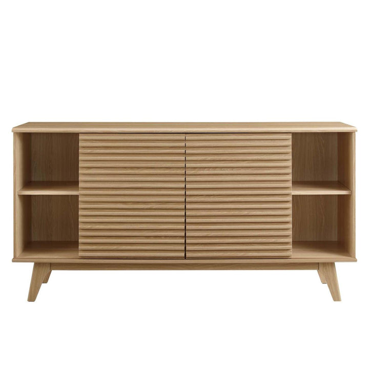 Modway Render 63" Mid-Century Modern Sideboard Buffet Table or TV Stand