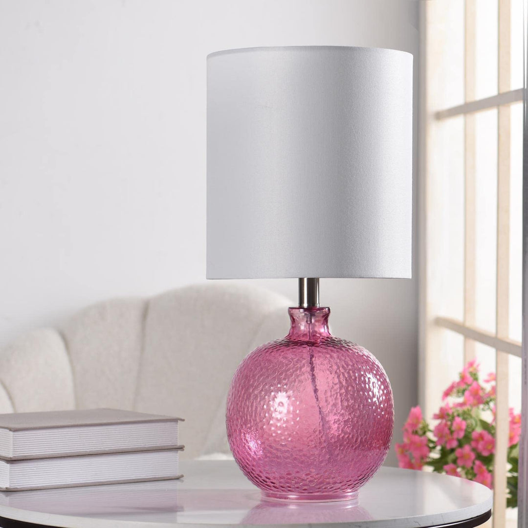 StyleCraft Home Collection L13168ADS Signature Table Lamp Bright Purple