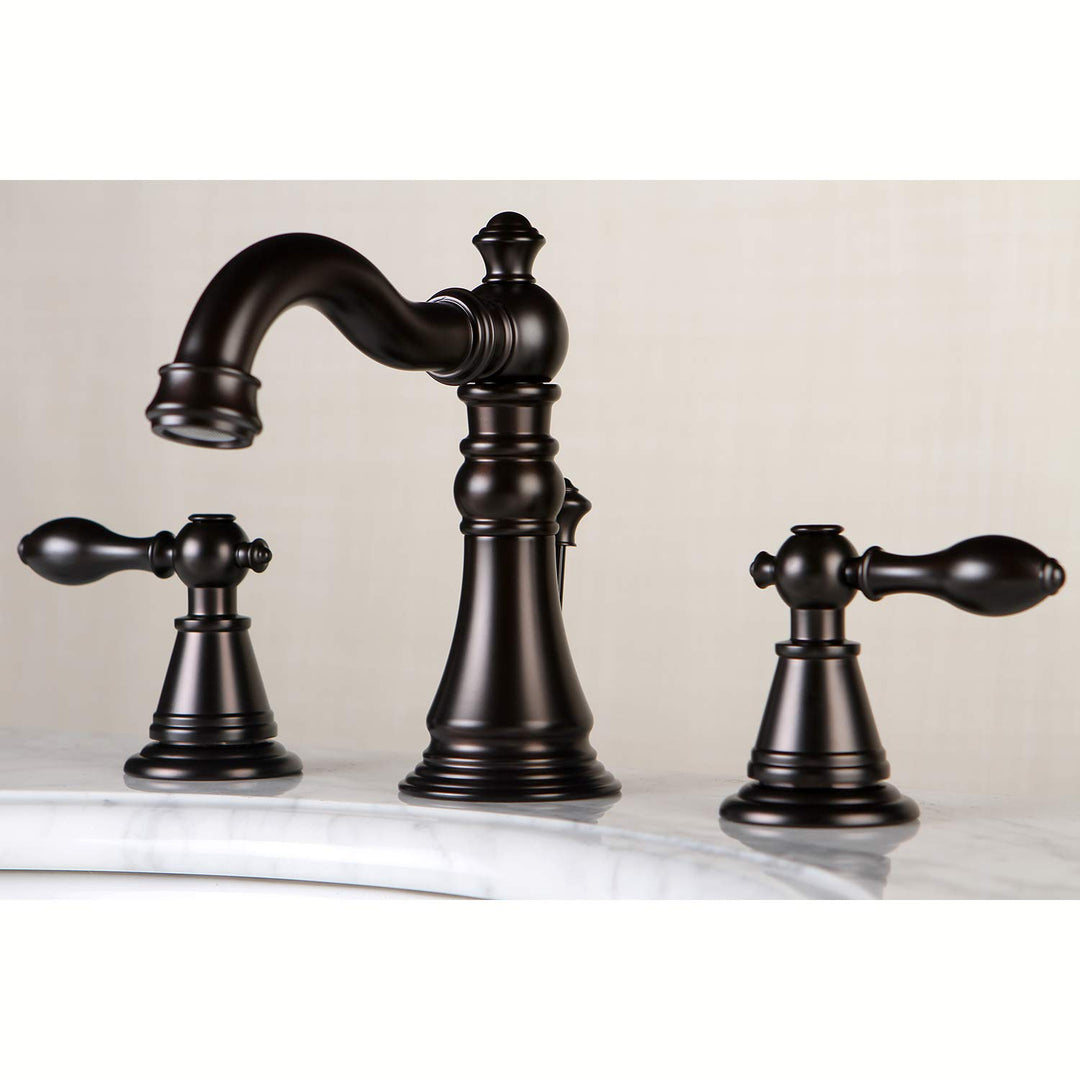 Kingston Brass FSC1975AL English Classic Widespread Lavatory Faucet 5-5/16" Oil Rubbed Bronze