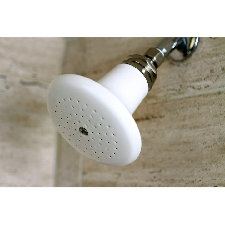 Kingston Brass P50SN Victorian Shower Head 6-1/8" Brushed Nickel