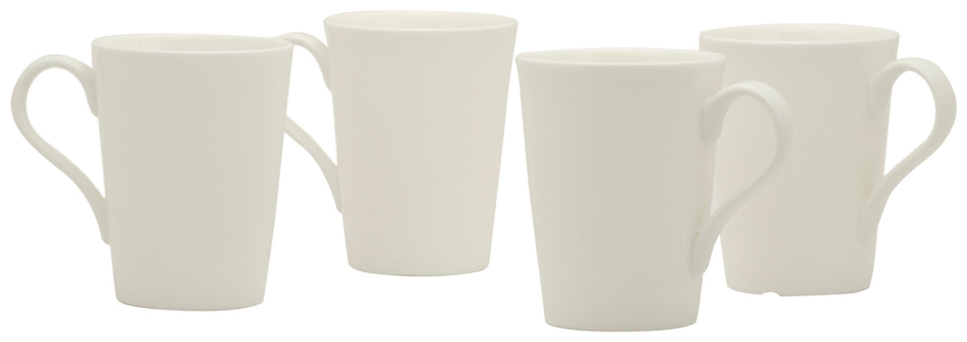 Red Vanilla Pure Vanilla Conical Mugs Set of 4