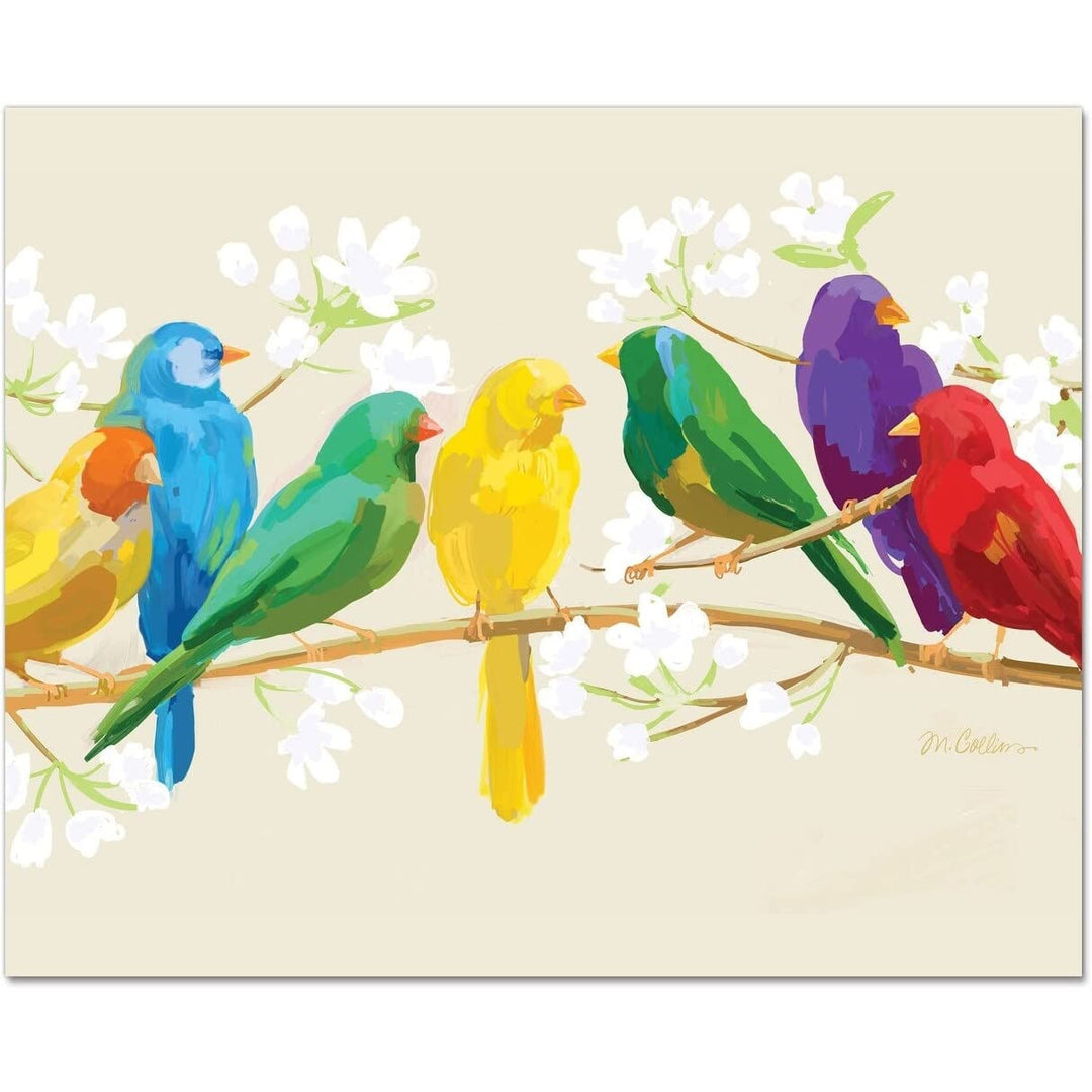 Birds of Feather 3mm Heat Tempered Glass Cutting Board 15" X 12" Made in The USA