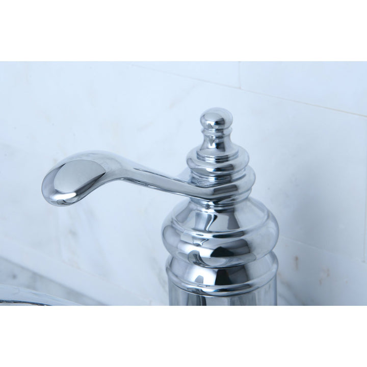 Kingston Brass KS3401TL Templeton 4-Inch Single Handle Centerset Lavatory Faucet