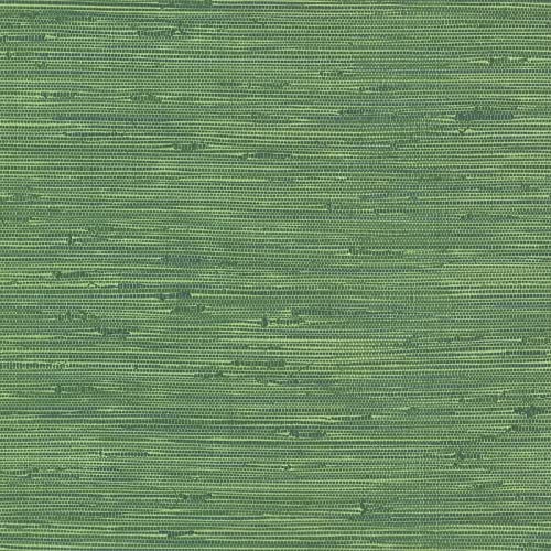 Fiber Green Grasscloth Wallpaper 20.5in X Abstract Modern Contemporary Paper