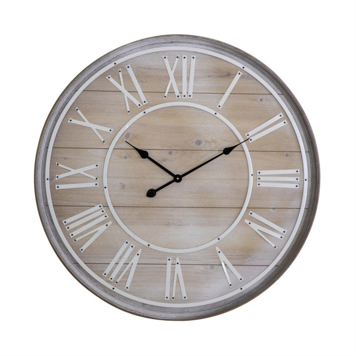 Yosemite Home Decor Rustic Age Wall Clock in Multi