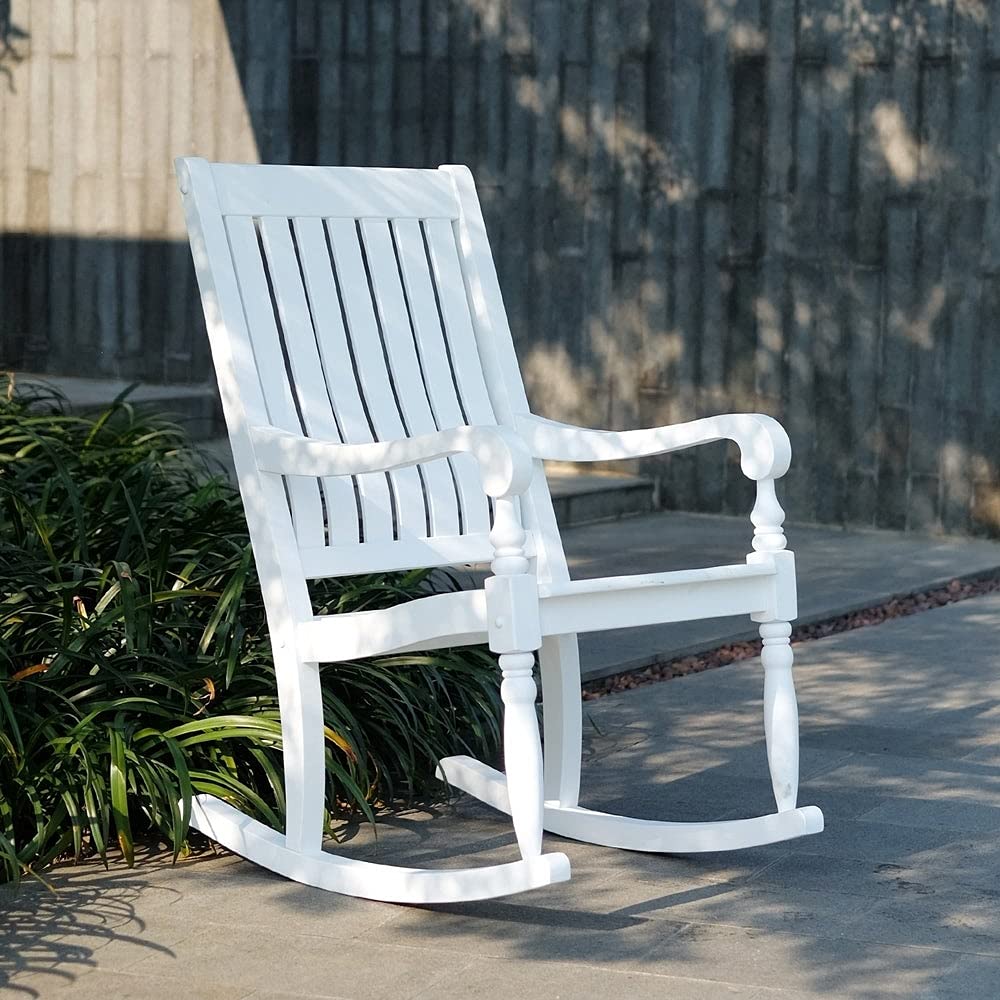 Cambridge Casual Thames Oversized OneSize Rocking Chair/White