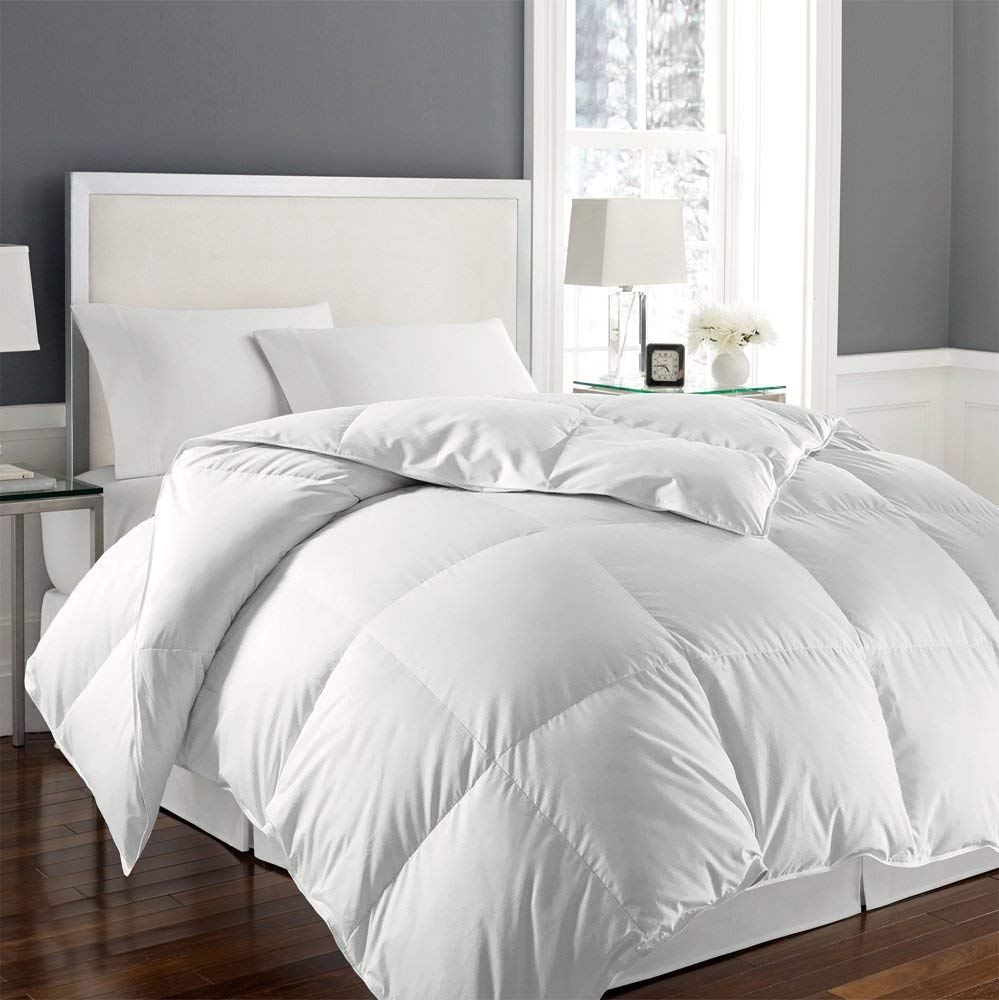 Hotel Grand Naples 700 Thread Count Medium Warmth Down Alternative Comforter Full - Queen - White