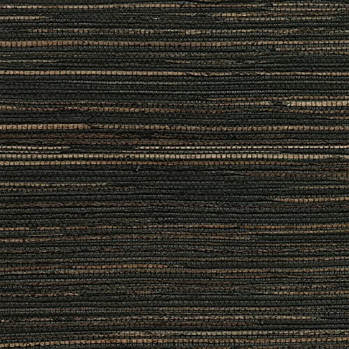 Charcoal Grasscloth Wallpaper 36in X Black Abstract Traditional Grass Cloth