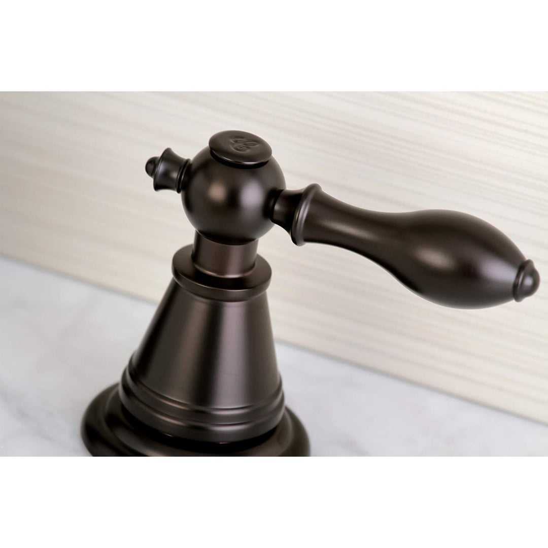 Kingston Brass FSC1975AL English Classic Widespread Lavatory Faucet 5-5/16" Oil Rubbed Bronze