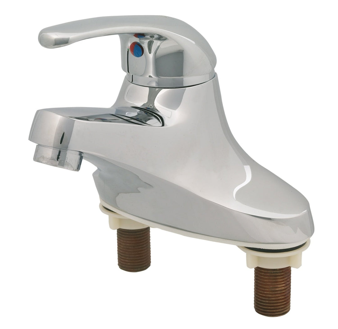 T&S Brass B-2711-WS Single Lever Faucet with 4-Inch Centerset 4-Inch Hle