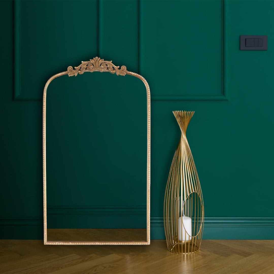 French Style Ornate Mirror Gold