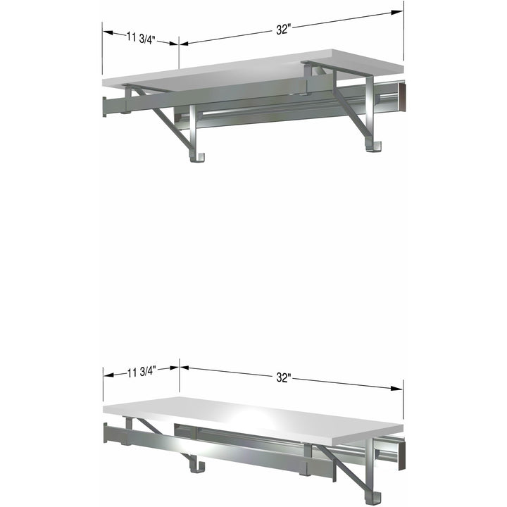 Arrange A Space Shelf Double Hang Closet System