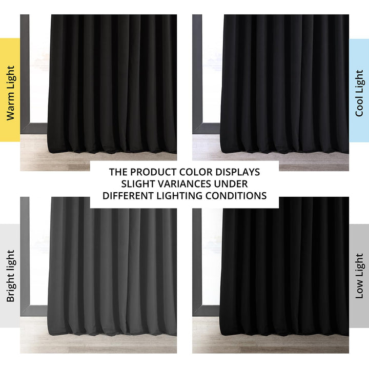 HPD Half Price Drapes Signature Velvet Thermal Blackout Curtains for Living Room