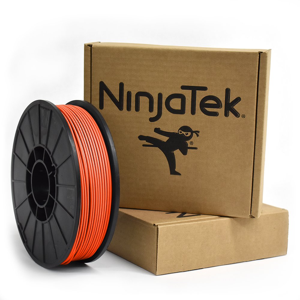 NinjaTek - 3DNF0529010 3DNF05129010 NinjaFlex TPU Filament 3.00mm TPE 1kg Lava