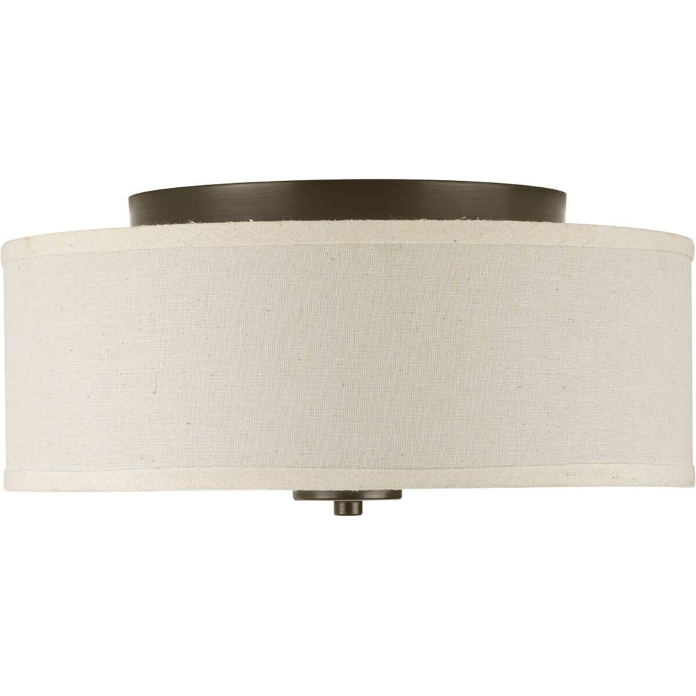 2-Light Flush Mount Traditional Steel - Diamond Home USA