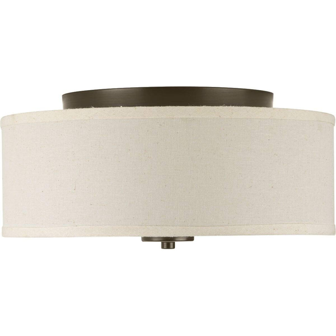 2-Light Flush Mount Traditional Steel - Diamond Home USA