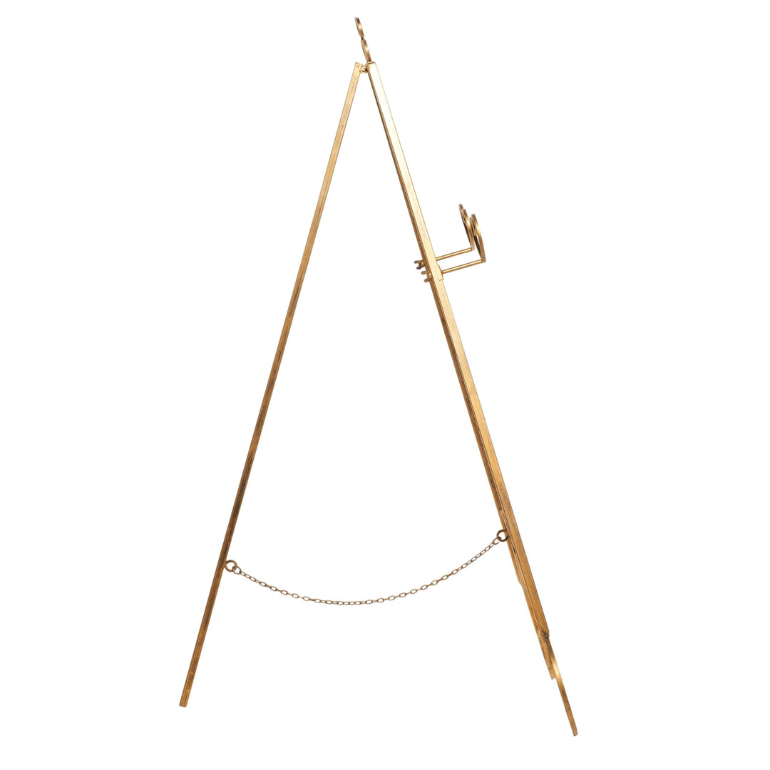 Gold Metal Traditional Easel 48 X 23 24 Iron