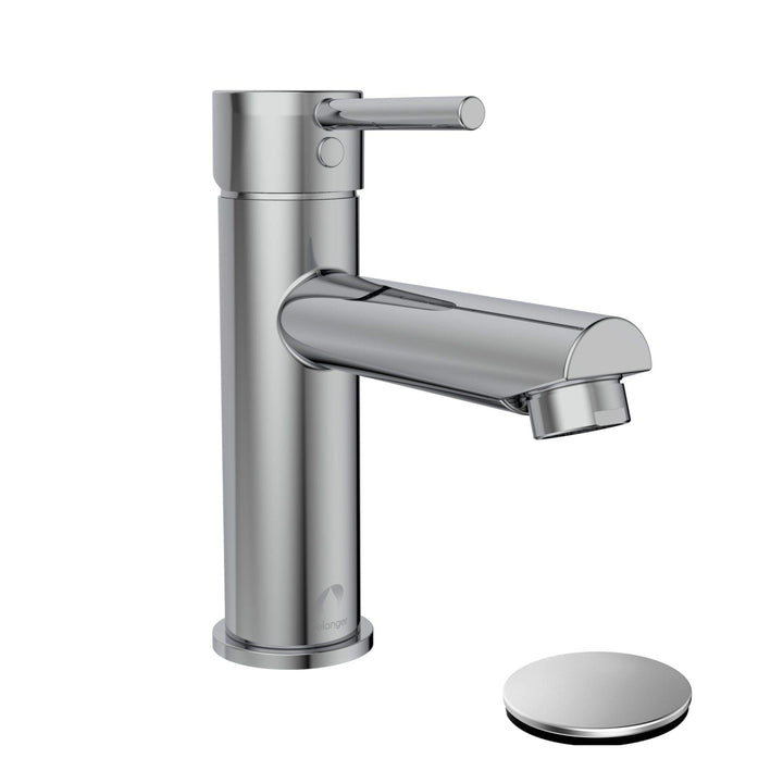 Belanger DEL21CCP Single Handle Bathroom Faucet with Drain Polished Chrome